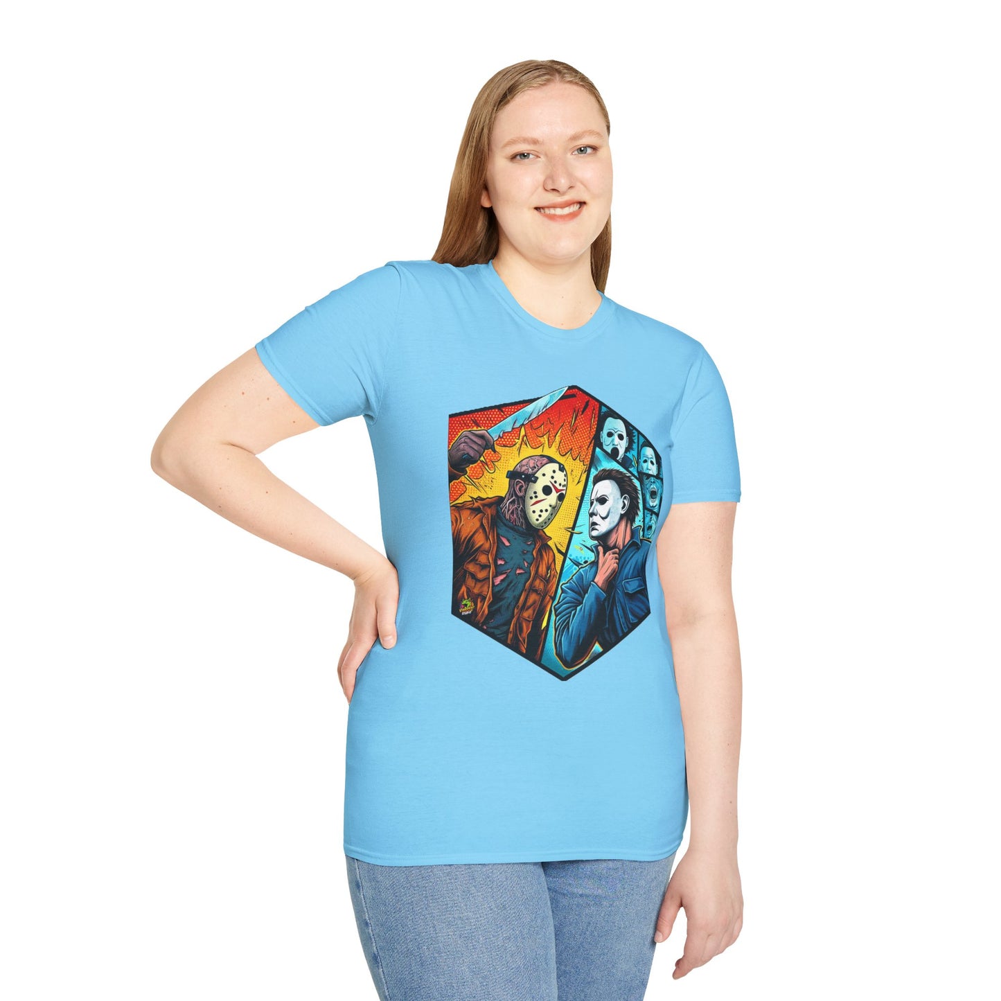 Michael Myers Vintage Shirt | Jason & Michael Halloween Tee