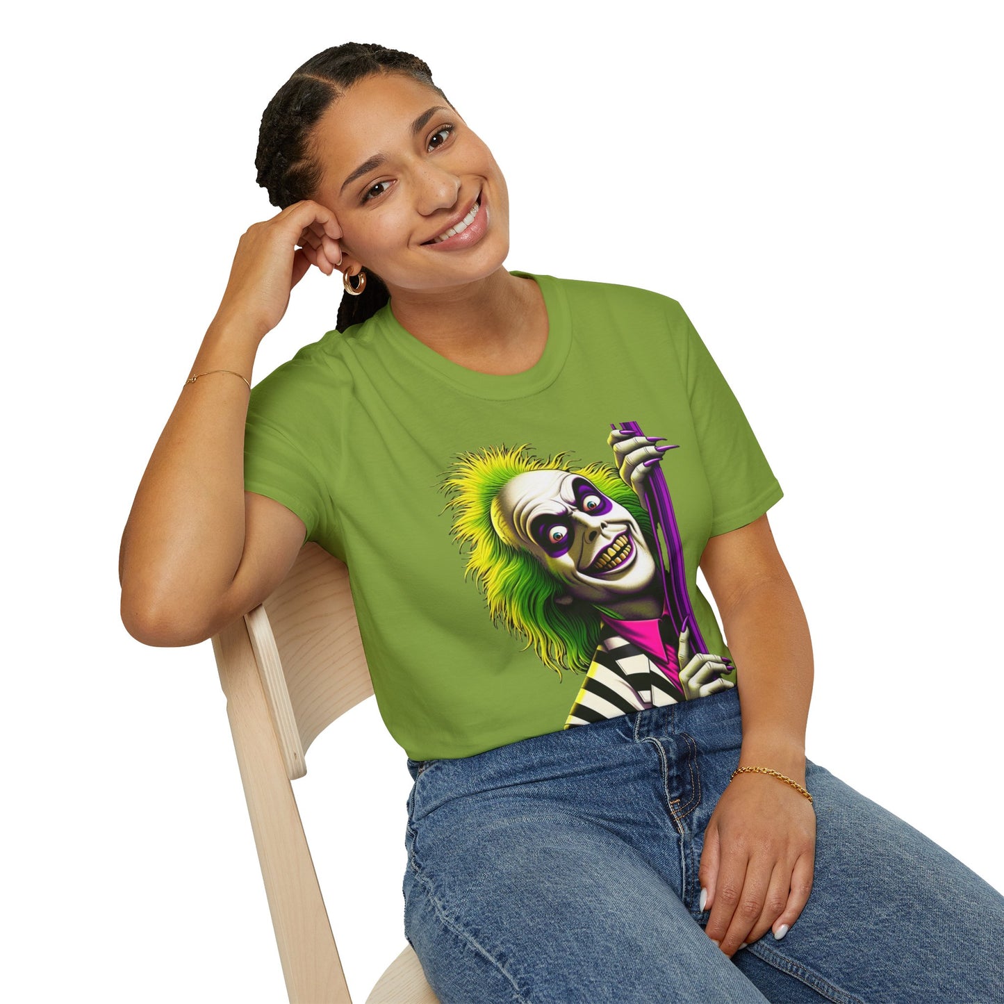 | - Beetlejuice Shirt | Funny Beetlejuice Shirt | Halloween Horror Shirt | Beetlejuice Costume Tee - premium material. limited stock. Order yours now and stand out with this exclusive piece!