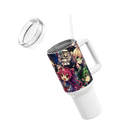 Cartoon - Stanley cup | Geek Themed Drinkware for Anime and Comic Fans | Colorful Cartoon Tumbler - custom-made. perfect gift idea. Order yours now and stand out with this exclusive piece!