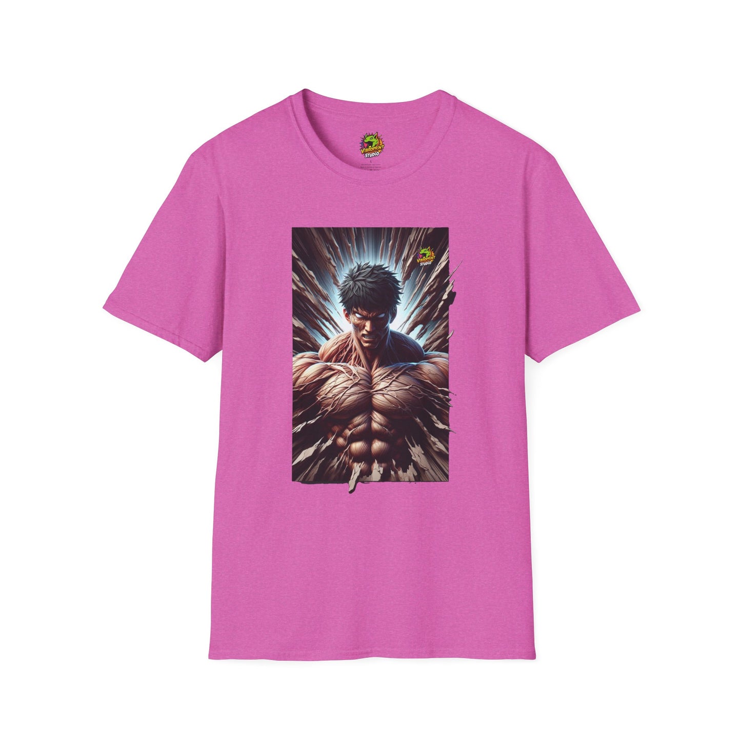 Fierce - UFC T Shirt | Unleash Fierce Confidence | Motivational UFC Tee with Baki Anime Influence - premium material. limited stock. Order yours now and stand out with this exclusive piece!