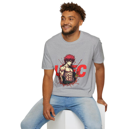 | - UFC T Shirt | Unleash Fierce Confidence | Motivational UFC Tee with Baki Anime T Shirt Influence - custom-made. perfect gift idea. Order yours now and stand out with this exclusive piece!