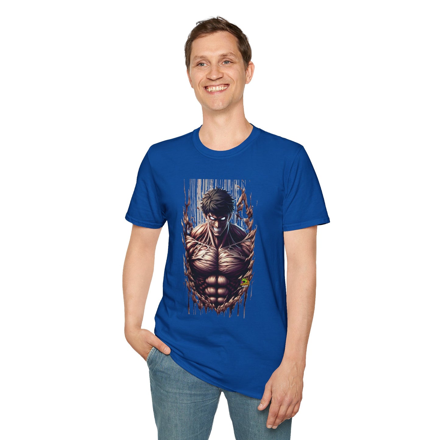 Athletes - UFC T Shirt | Unleash Fierce Confidence | Motivational UFC Tee with Baki Anime Strength for Athletes - custom-made. perfect gift idea. Order yours now and stand out with this exclusive piece!