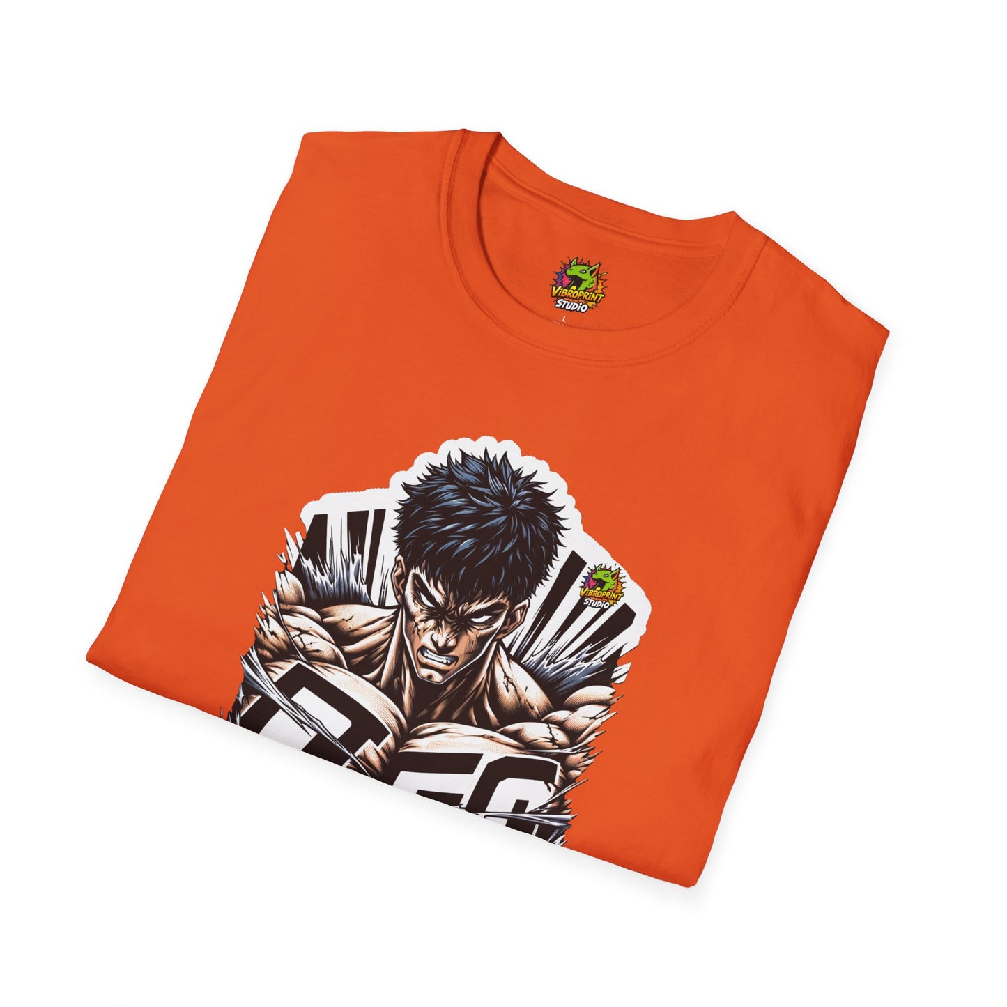 Inspiration - UFC T Shirt | Unleash Fierce Confidence | UFC Tee with Baki Anime Inspiration for Gym - premium material. limited stock. Order yours now and stand out with this exclusive piece!