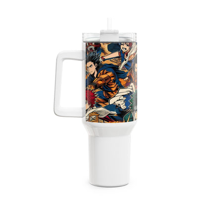 | - Stanley cup | Geek and Gamer Drinkware | Colorful Anime and Cartoon Tumbler - premium material. perfect gift idea. Order yours now and stand out with this exclusive piece!