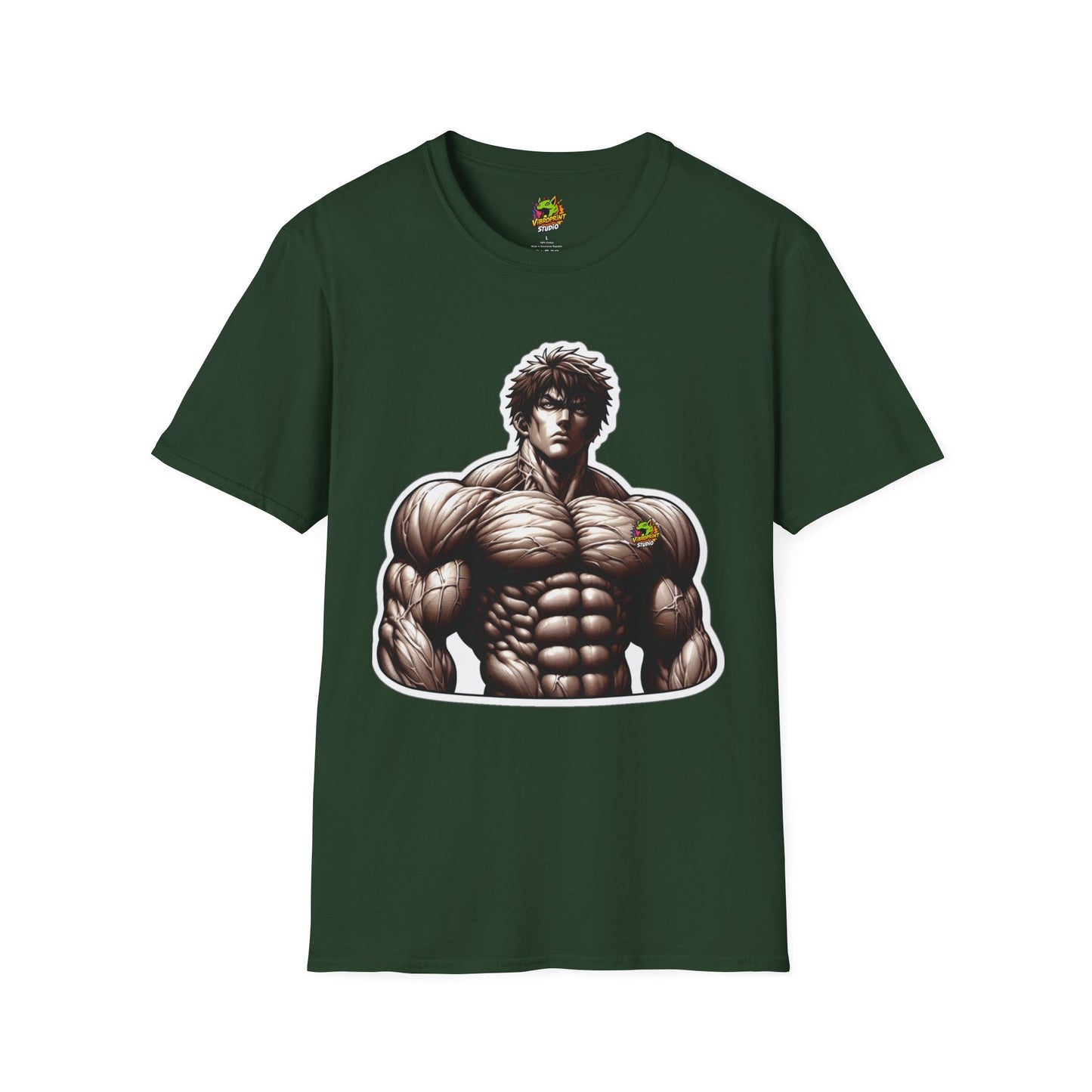 Inspiration - UFC T Shirt | Unleash Fierce Confidence | Motivational UFC Tee with Baki Anime Inspiration - premium material. limited stock. Order yours now and stand out with this exclusive piece!