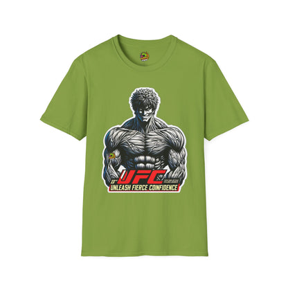 and - UFC T Shirt | Unleash Fierce Confidence | UFC Tee for Gym and Baki Anime Lovers - premium material. perfect gift idea. Order yours now and stand out with this exclusive piece!