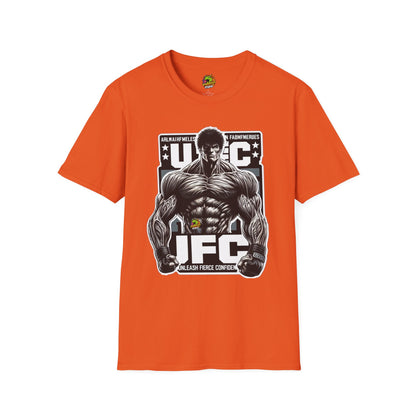 for - UFC T Shirt | Unleash Fierce Confidence | UFC Tee with Baki Anime Strength for Fitness Enthusiasts - premium material. limited stock. Order yours now and stand out with this exclusive piece!