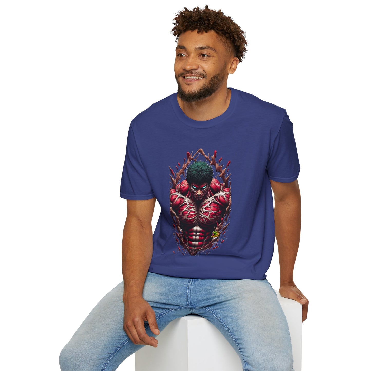 UFC T Shirt | Unleash Fierce Confidence | Motivational UFC Tee with Baki Anime Influence for Gym Lovers