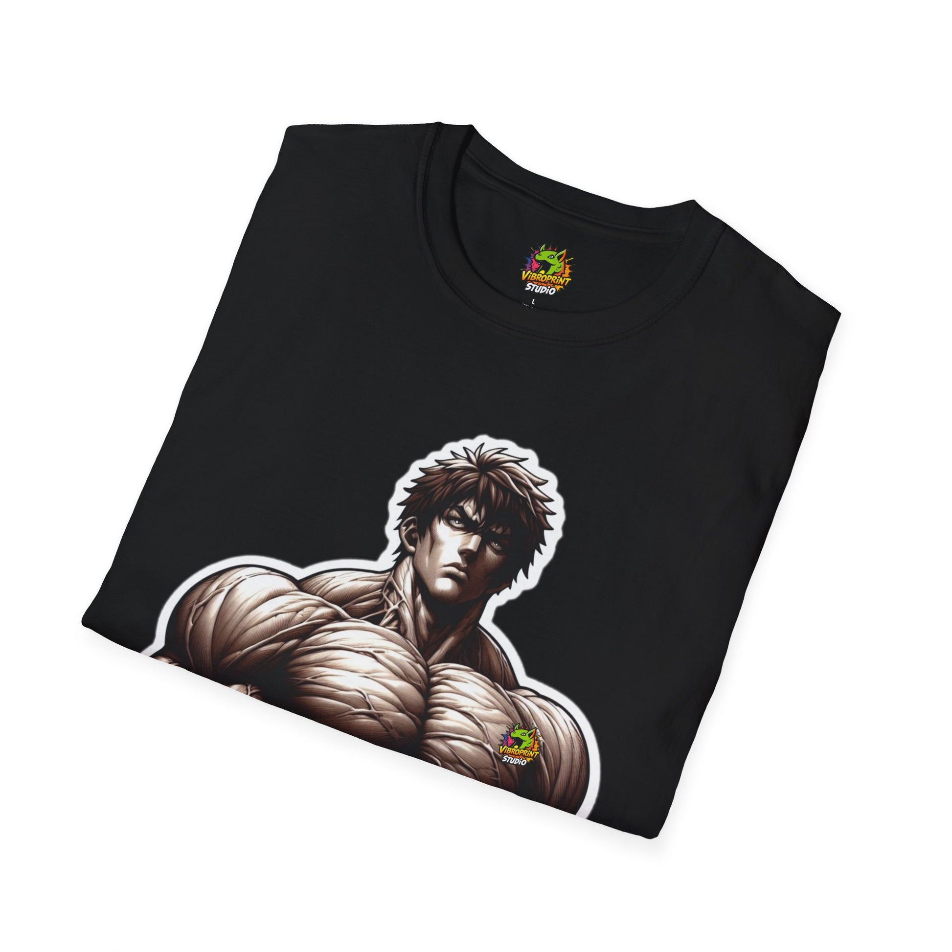 Anime - UFC T Shirt | Unleash Fierce Confidence | Motivational UFC Tee with Baki Anime Inspiration - premium material. perfect gift idea. Order yours now and stand out with this exclusive piece!