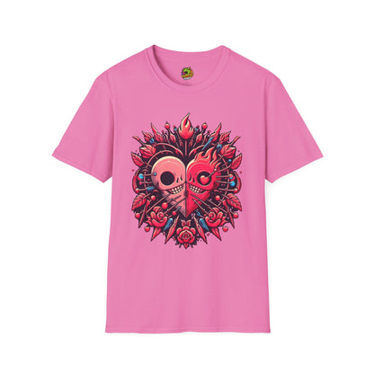 Heart Graphic Valentine's Day T-Shirt