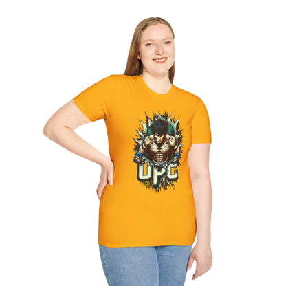 UFC T Shirt | Unleash Fierce Confidence | UFC Tee for Gym and Anime Enthusiasts