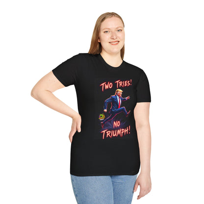 T-shirt, - Trump Shirt, Trump 2nd Assassination Attempt Shirt, Funny Trump T-shirt, Meme Shirt, Kamala Harris Shirt, Trump Gift, Retro Debate T-shirt - premium material. perfect gift idea. Order yours now and stand out with this exclusive piece!