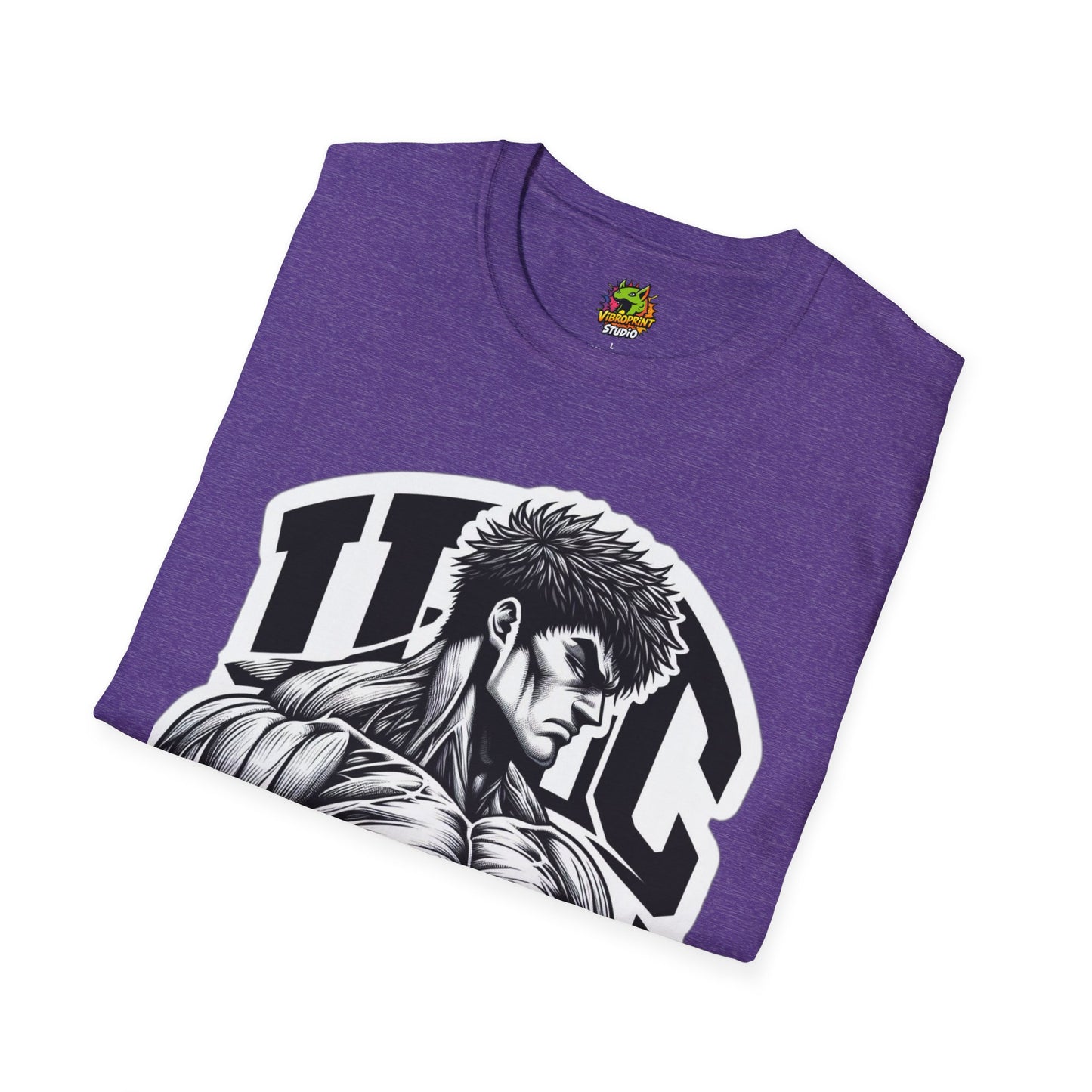 product - UFC T Shirt | Unleash Fierce Confidence | UFC Tee with Baki Anime T Shirt Inspiration - custom-made. perfect gift idea. Order yours now and stand out with this exclusive piece!