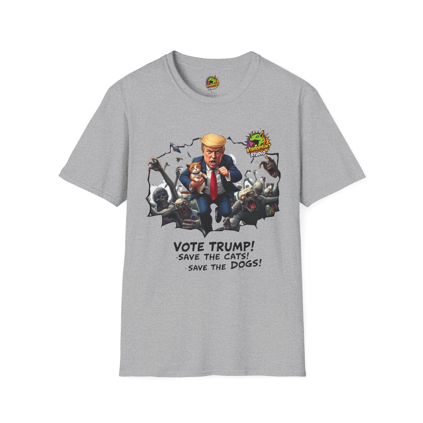 Satire - They're Eating the Dogs Tee | Satire Trump Graphic T-Shirt | Funny Election Humor Shirt - custom-made. perfect gift idea. Order yours now and stand out with this exclusive piece!