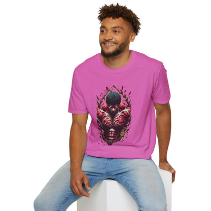 UFC T Shirt | Unleash Fierce Confidence | Motivational UFC Tee with Baki Anime Influence for Gym Lovers