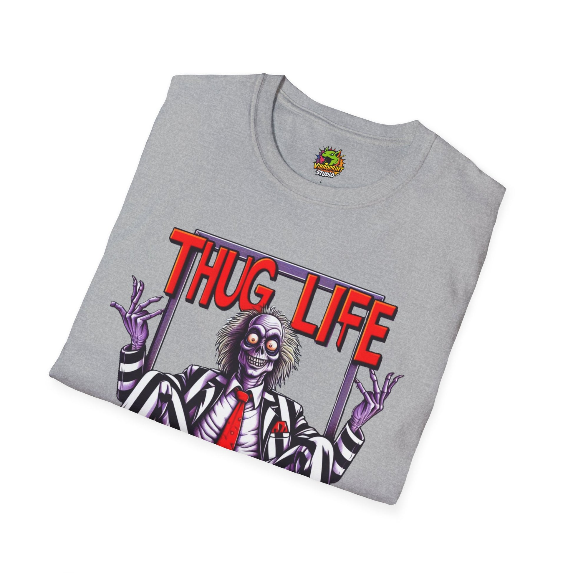 high-quality - Beetlejuice Shirt | Funny Thug Life Graphic T-Shirt | Halloween Beetlejuice Tee - premium material. perfect gift idea. Order yours now and stand out with this exclusive piece!