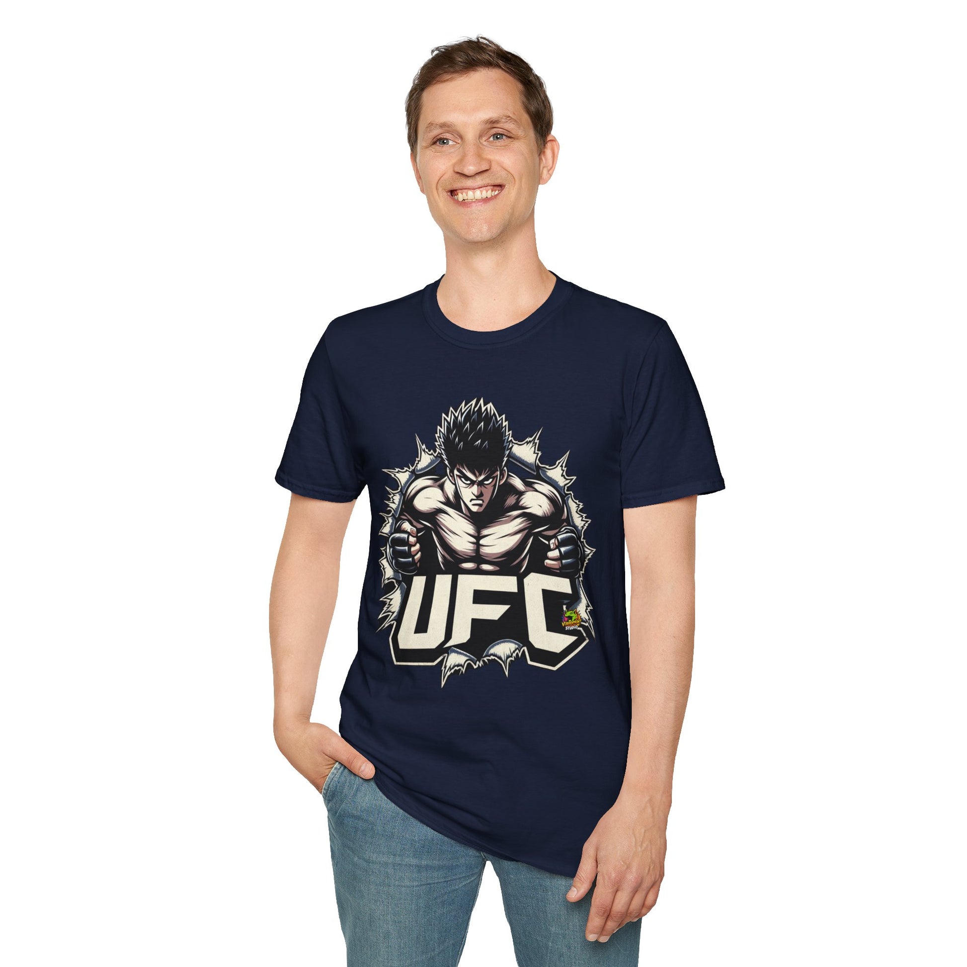 horror-themed apparel - UFC T Shirt | Motivational UFC Tee | Unleash Fierce Confidence in Fitness - vintage aesthetic. unique graphic tee featuring iconic horror characters. Order yours now and stand out with this exclusive piece!