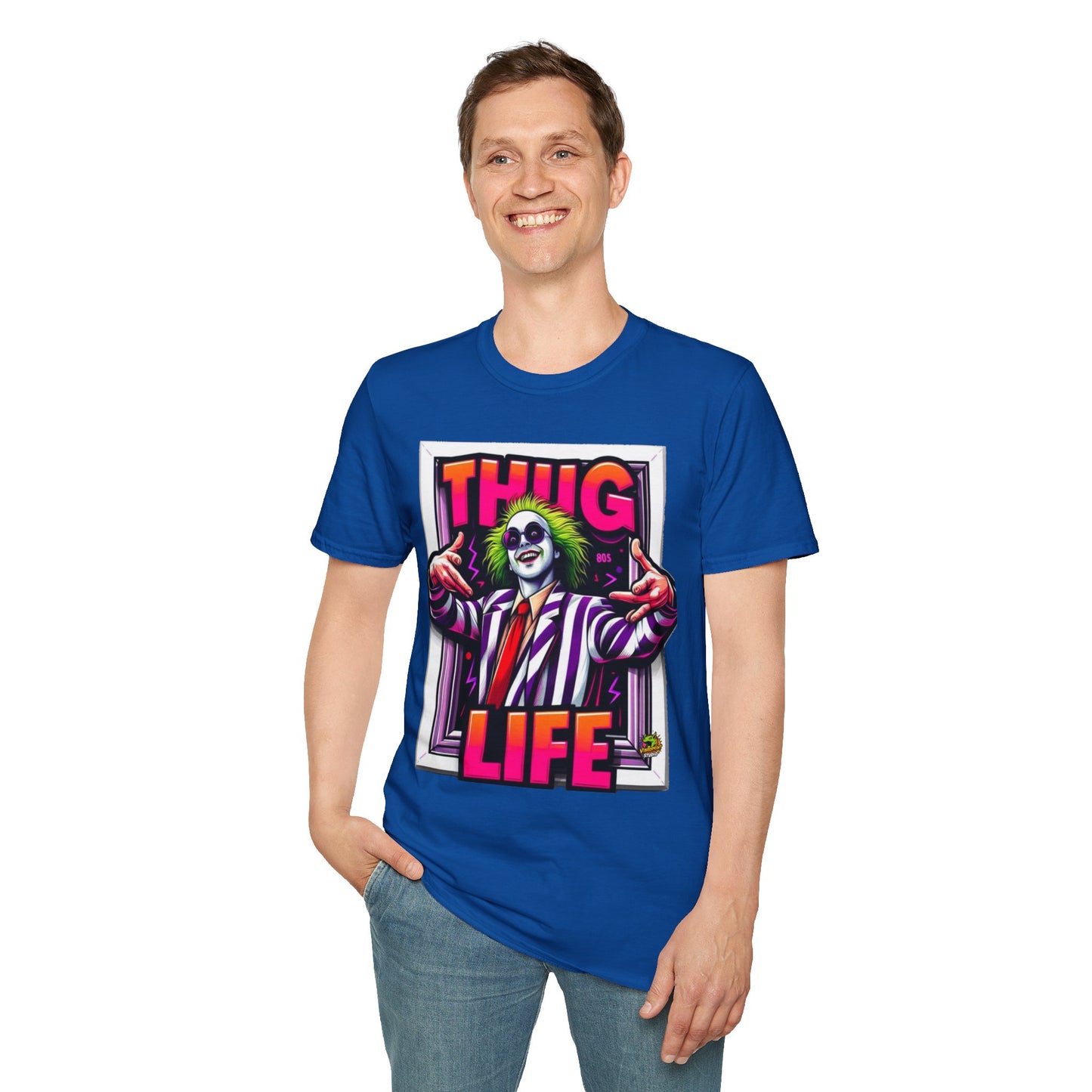 high-quality - Beetlejuice Shirt | Spooky Thug Life Tee | Beetlejuice Graphic T-Shirt for Halloween - premium material. perfect gift idea. Order yours now and stand out with this exclusive piece!