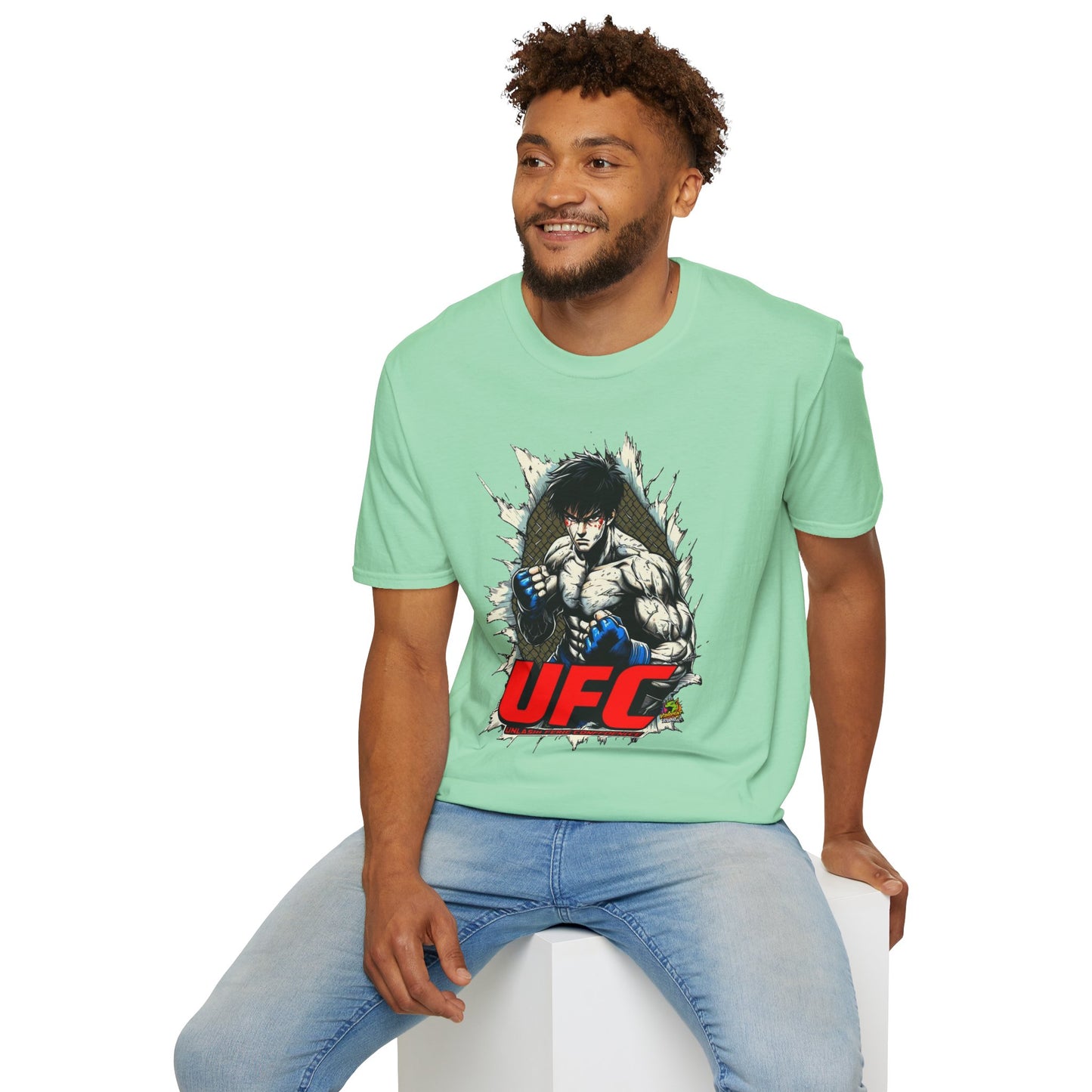 UFC T Shirt | Unleash Fierce Confidence | UFC Tee for Anime & Sport Lovers