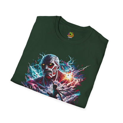 Eren Yeager Titan’s Strength Tee | Official Attack on Titan Shirt | - VibroPrint Studio