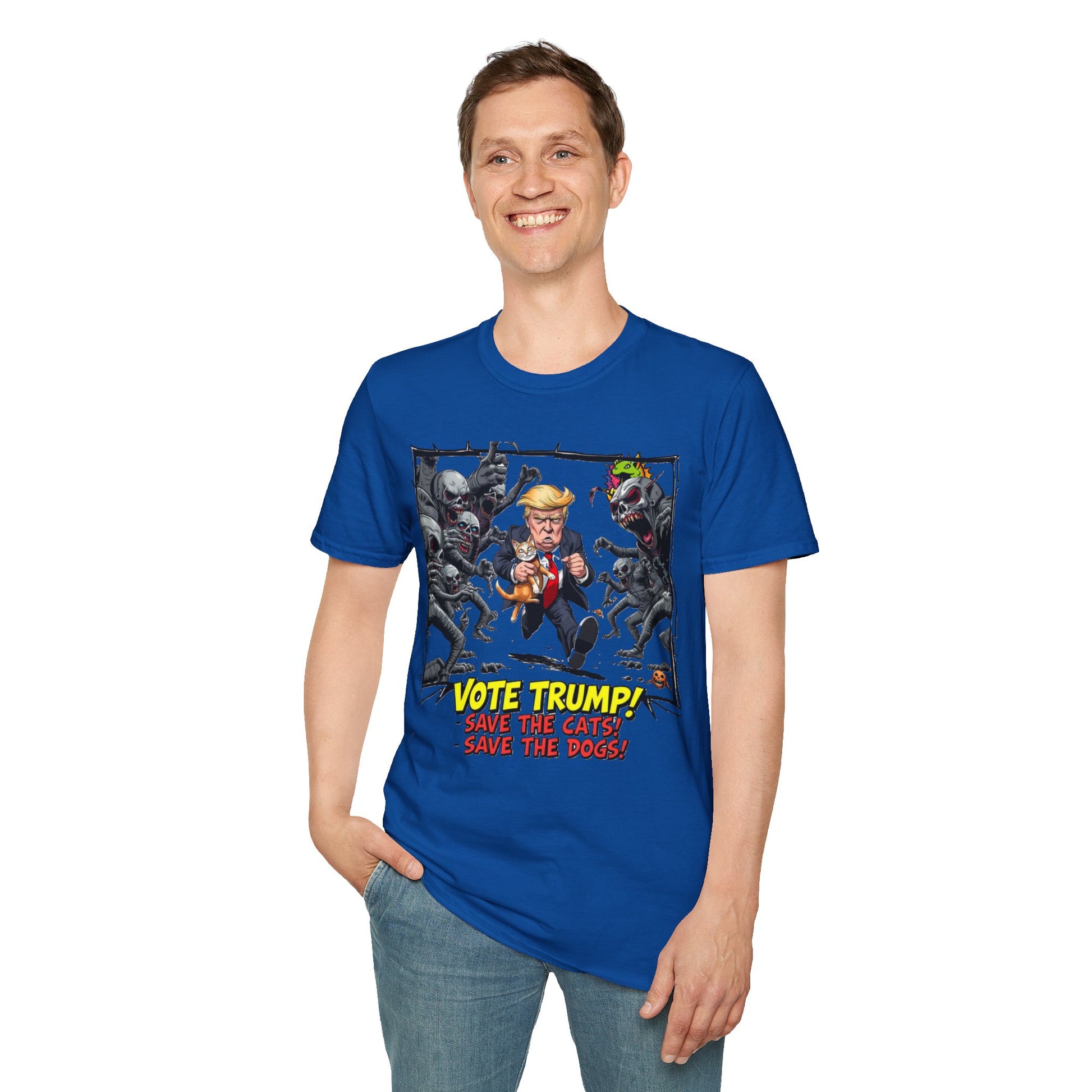 | - They're Eating the Dogs Shirt | Political Humor Graphic Tee | Satire Trump Election T-Shirt - custom-made. limited stock. Order yours now and stand out with this exclusive piece!