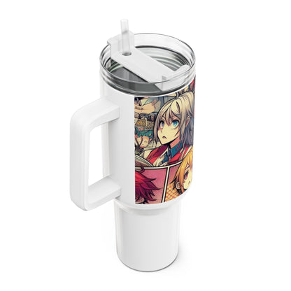 cup - Stanley cup | Anime and Comic Geek Tumbler | Colorful Pop Culture Drinkware - custom-made. limited stock. Order yours now and stand out with this exclusive piece!