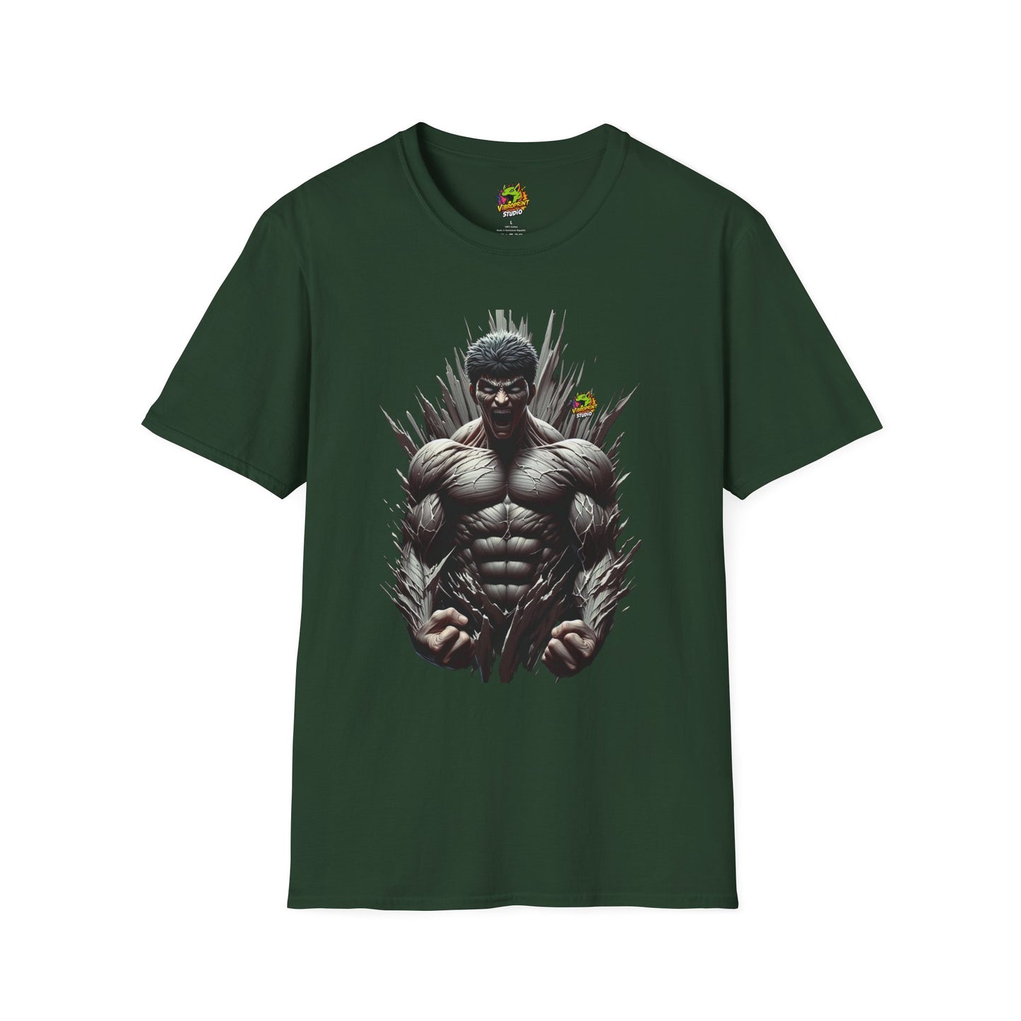 for - UFC T Shirt | Unleash Fierce Confidence | UFC Tee with Baki Anime Inspiration for Gym - premium material. limited stock. Order yours now and stand out with this exclusive piece!