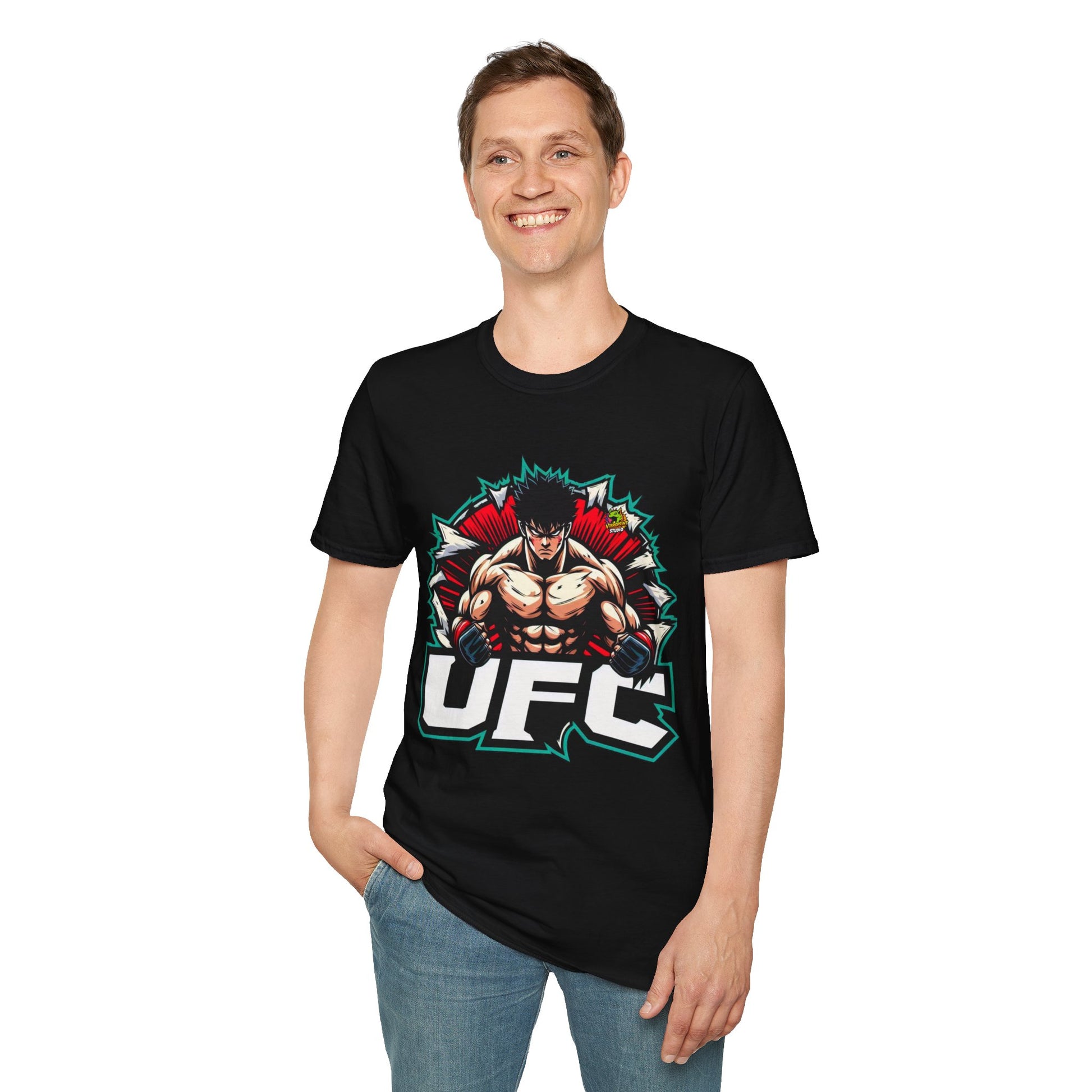 for - UFC T Shirt | Unleash Fierce Confidence | UFC Tee for Motivational Fitness Fans - custom-made. perfect gift idea. Order yours now and stand out with this exclusive piece!