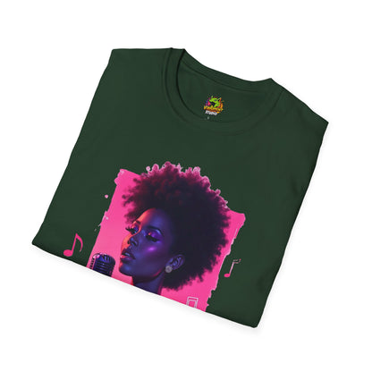 Whitney Houston Shirt - Elegant Performance - VibroPrint Studio