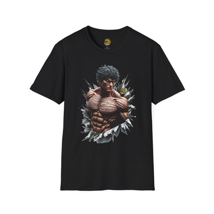 UFC T Shirt | Unleash Fierce Confidence | Motivational UFC Tee with Baki Anime Influence for Gym Lovers - High Quality Image