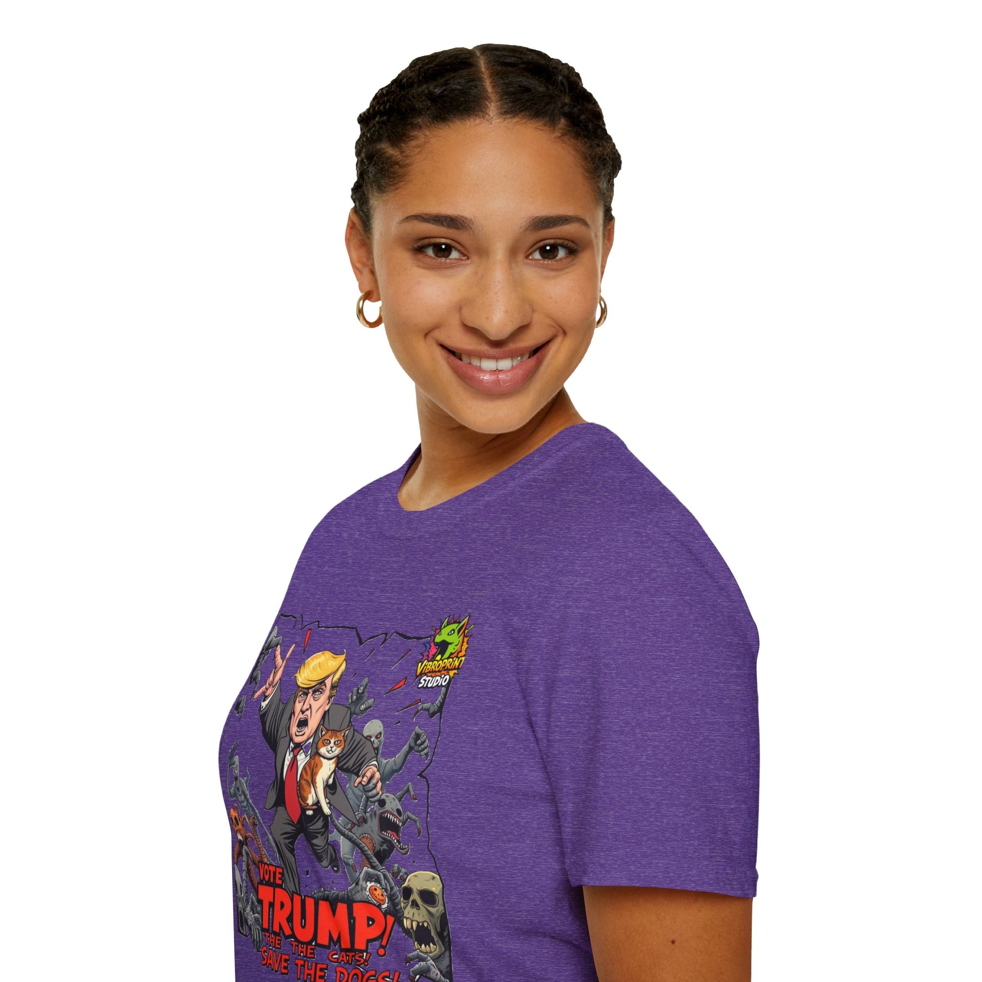 Tee - They're Eating the Dogs Shirt | Satirical Trump Election Graphic Tee | Political Meme T-Shirt - custom-made. perfect gift idea. Order yours now and stand out with this exclusive piece!