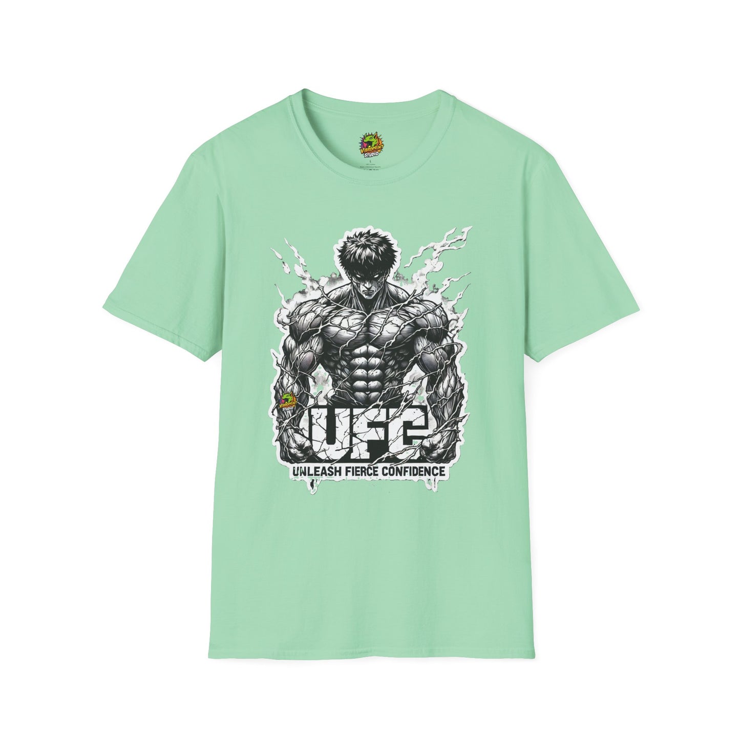 T - UFC T Shirt | Unleash Fierce Confidence | UFC Tee with Baki Anime Inspiration for Athletes - custom-made. limited stock. Order yours now and stand out with this exclusive piece!