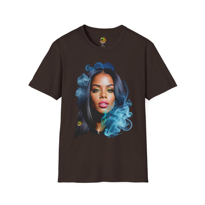 Memorial - Aaliyah shirt | Iconic Memorial Portrait T-Shirt | Tribute to the Princess of R&B - custom-made. limited stock. Order yours now and stand out with this exclusive piece!