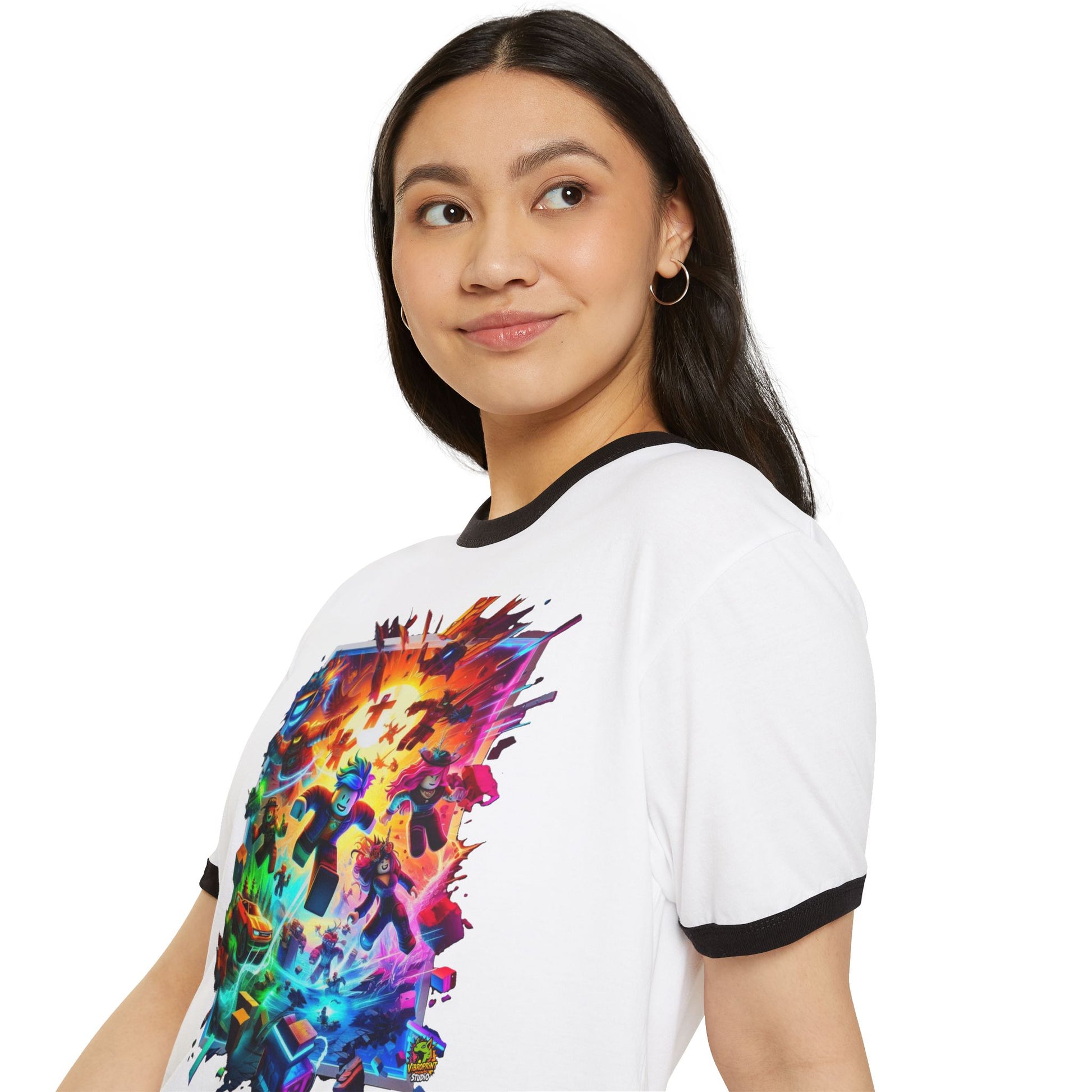 Roblox T Shirt for Gamers of All Ages | Roblox Fan Graphic Tee | Roblox T Shirt - High Quality Image