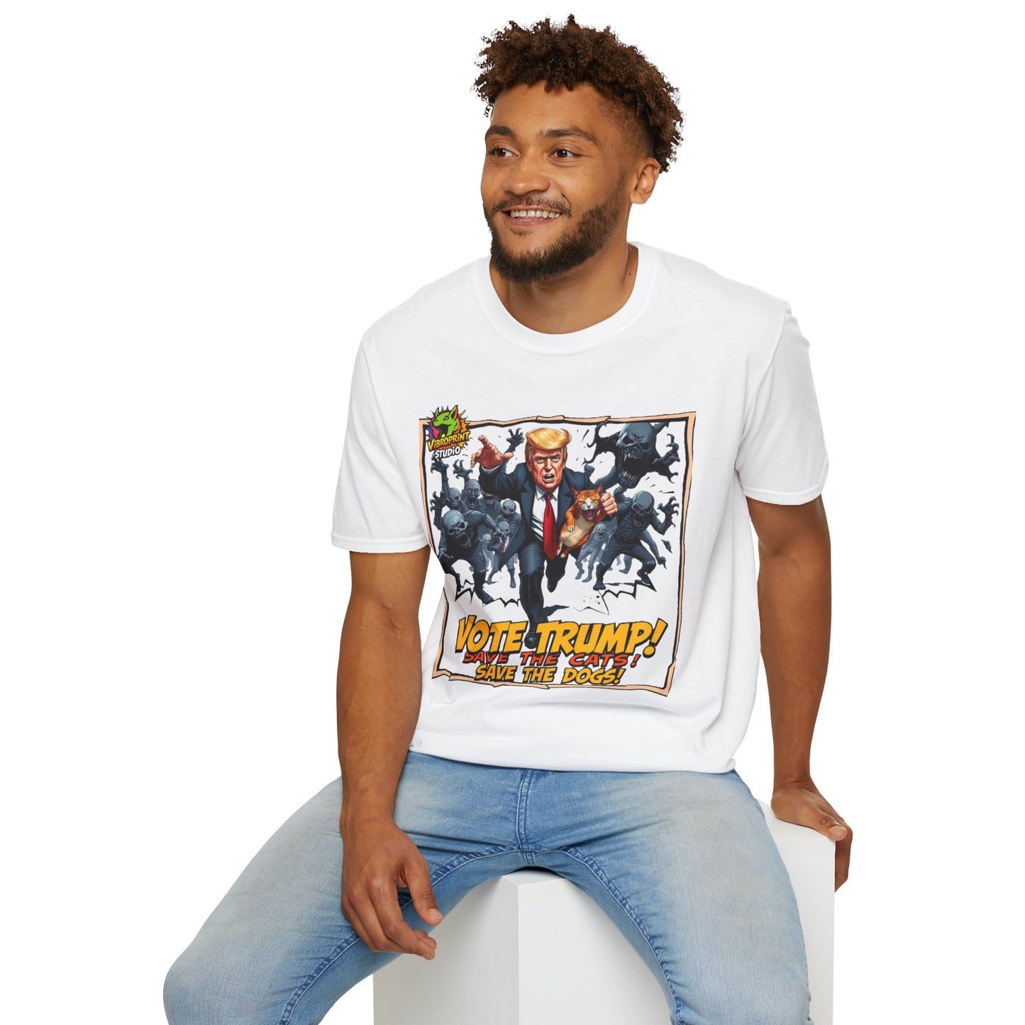 Trump - They're Eating the Dogs Shirt | Funny Election Graphic Tee | Trump Political Humor T-Shirt - custom-made. limited stock. Order yours now and stand out with this exclusive piece!