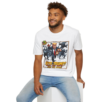 Trump - They're Eating the Dogs Shirt | Funny Election Graphic Tee | Trump Political Humor T-Shirt - custom-made. limited stock. Order yours now and stand out with this exclusive piece!