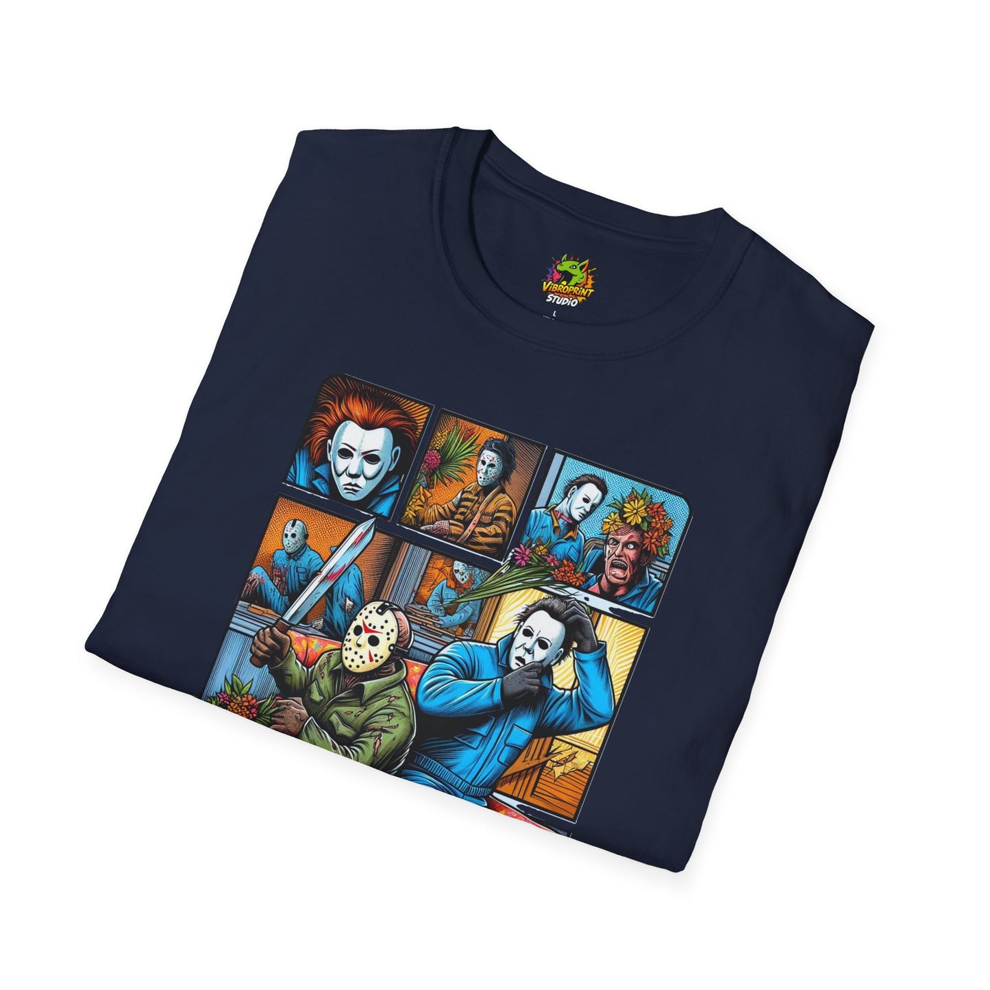 | - Jason Voorhees & Michael Myers Funny Shirt | Halloween Horror Tee - premium material. perfect gift idea. Order yours now and stand out with this exclusive piece!