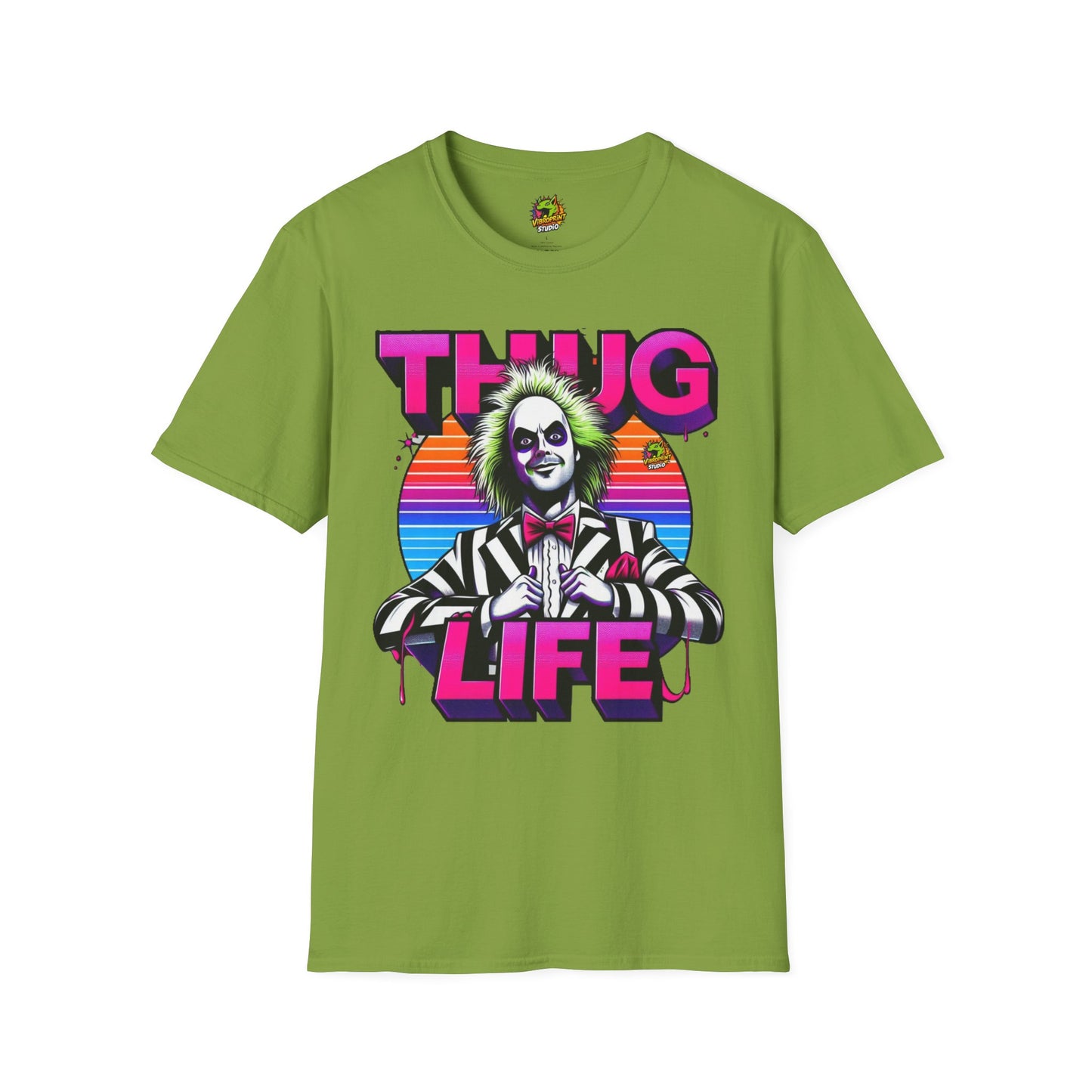 T-Shirt - Beetlejuice Shirt | Thug Life Inspired T-Shirt | Halloween Horror Graphic Tee | Funny Beetlejuice Shirt - premium material. limited stock. Order yours now and stand out with this exclusive piece!