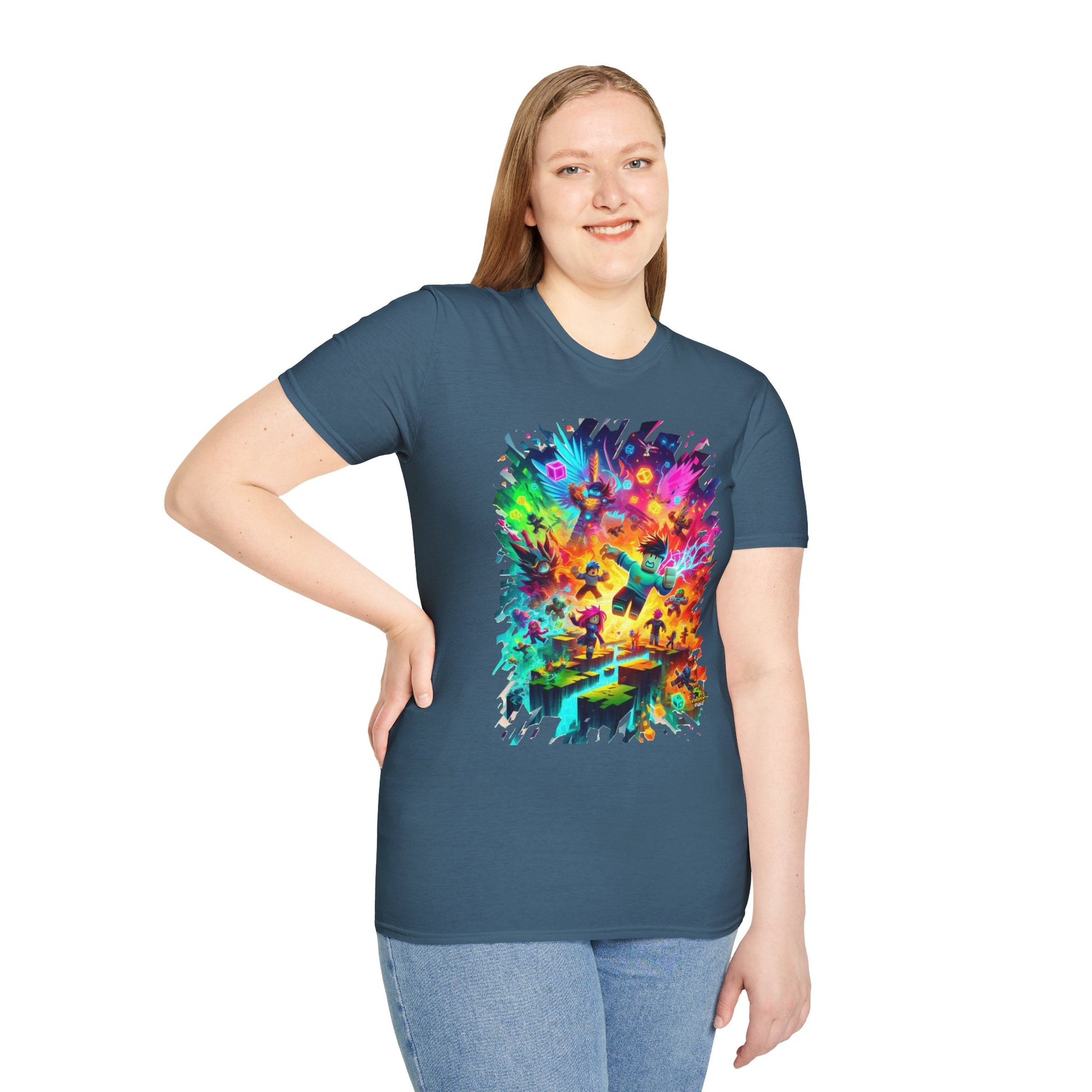 product - Roblox Player T-Shirt for Kids | Roblox Clothing for Boys & Girls | Cool Roblox Graphic Tee | Roblox Merch Gift - premium material. perfect gift idea. Order yours now and stand out with this exclusive piece!