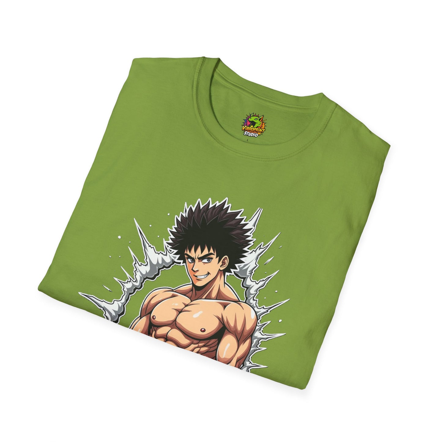 UFC T Shirt | Unleash Fierce Confidence | Motivational UFC Tee with Baki Anime Elements