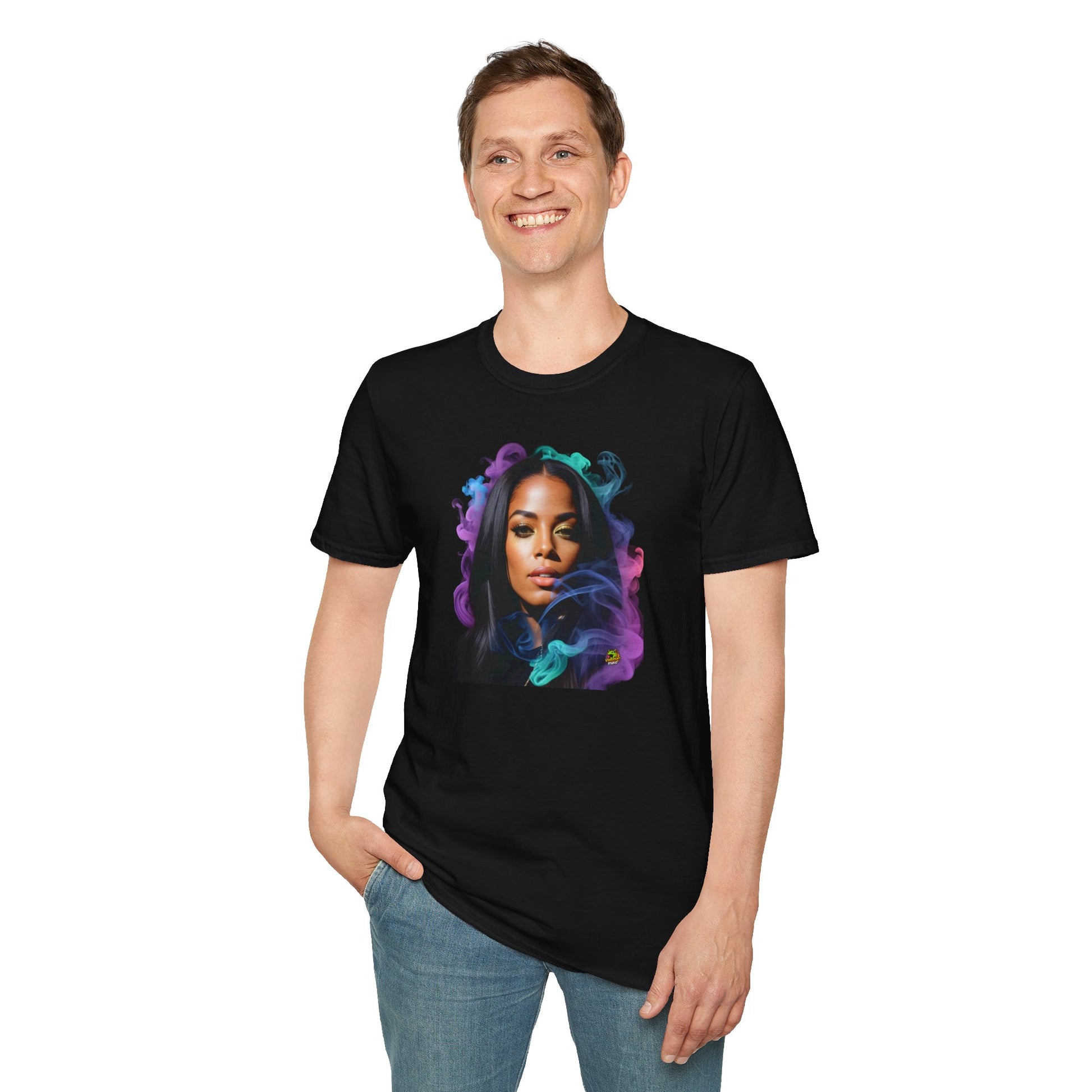 Memorial - Aaliyah shirt | Celebrating a Musical Icon | Memorial Tribute to Aaliyah Dana Haughton - custom-made. limited stock. Order yours now and stand out with this exclusive piece!