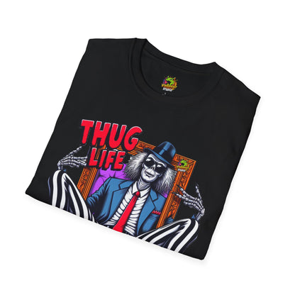 Beetlejuice - Beetlejuice Shirt | Thug Life Halloween Tee | Classic Beetlejuice T-Shirt for Fans - custom-made. perfect gift idea. Order yours now and stand out with this exclusive piece!