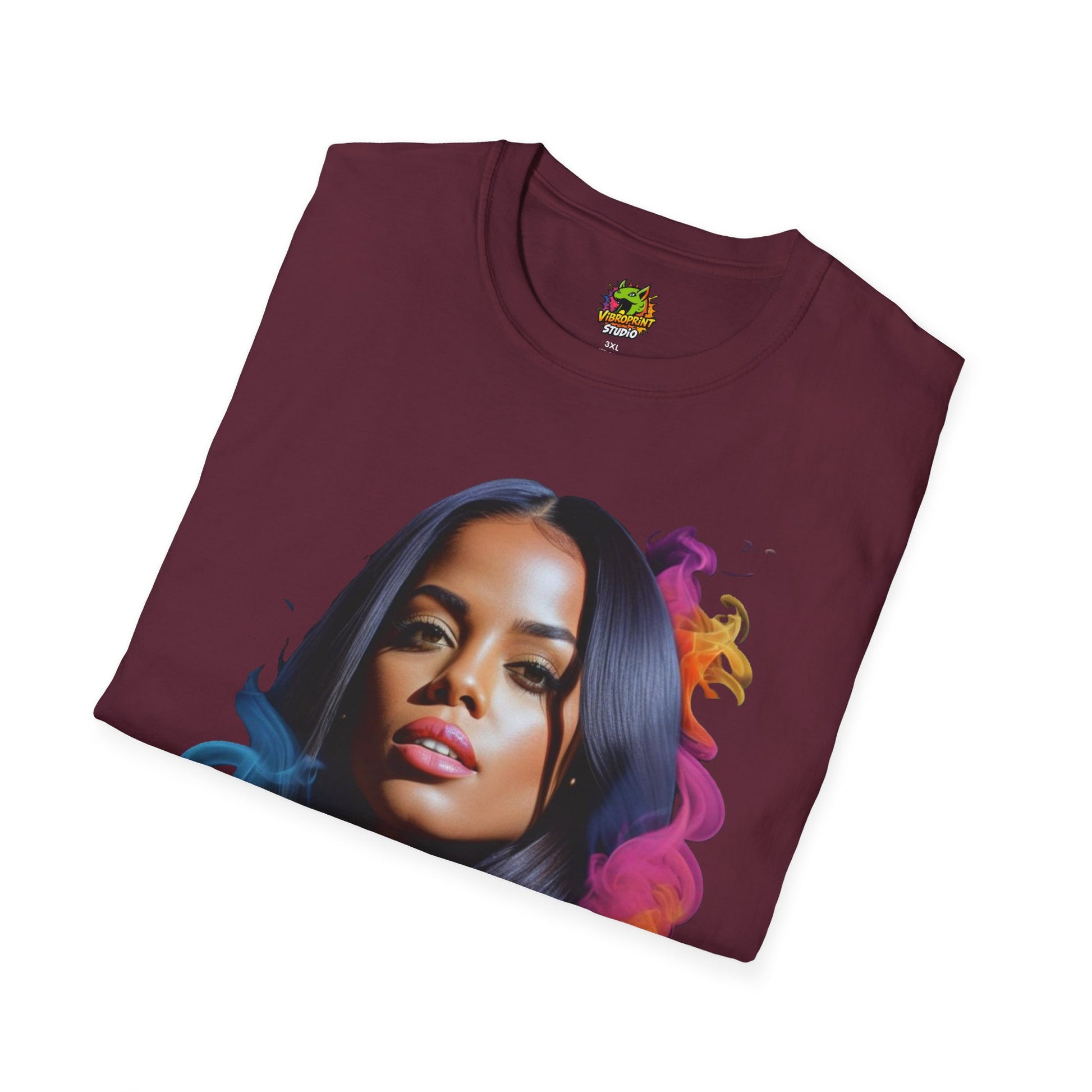 Pop - Aaliyah shirt | In Tribute to the Queen of Urban Pop | Celebrating a Music Icon’s Legacy - custom-made. perfect gift idea. Order yours now and stand out with this exclusive piece!