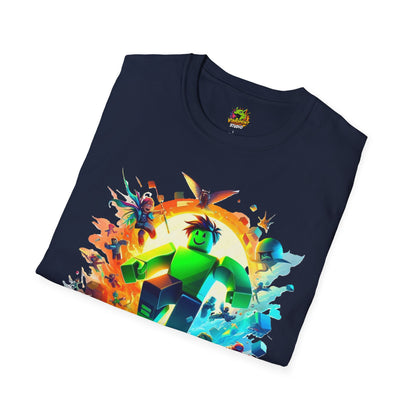 Cool Roblox Adventure T-Shirt for Kids | Roblox Graphic Tee | Roblox Inspired Shirt for Boys & Girls | Fun Roblox Gift