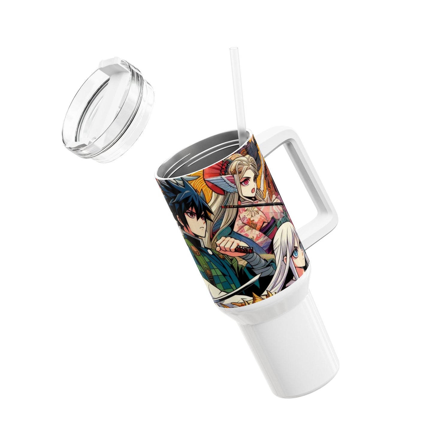 Colorful - Stanley 1913 Tumbler | Geeky Anime Drinkware | Colorful Cartoon Tumbler for Fans - premium material. limited stock. Order yours now and stand out with this exclusive piece!