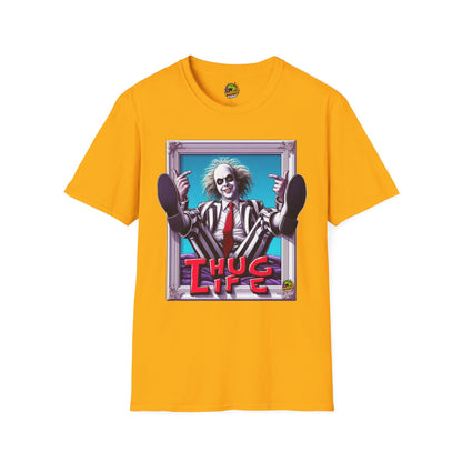 Shirt - Beetlejuice Shirt | Thug Life Halloween Graphic T-Shirt | Funny Beetlejuice Tee - custom-made. limited stock. Order yours now and stand out with this exclusive piece!