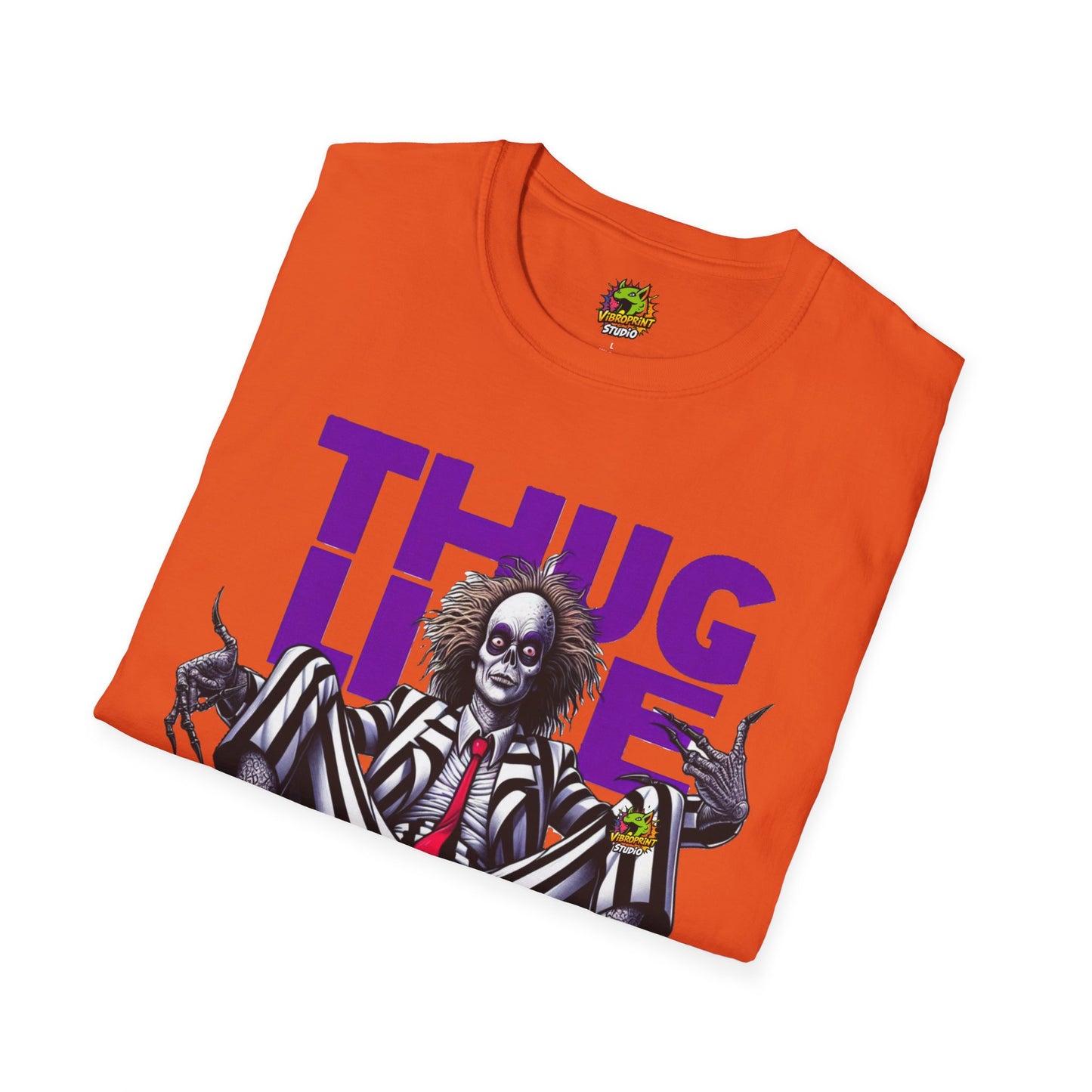 Classic - Beetlejuice Shirt | Thug Life Halloween Tee | Classic Beetlejuice Graphic T-Shirt for Fans - premium material. limited stock. Order yours now and stand out with this exclusive piece!