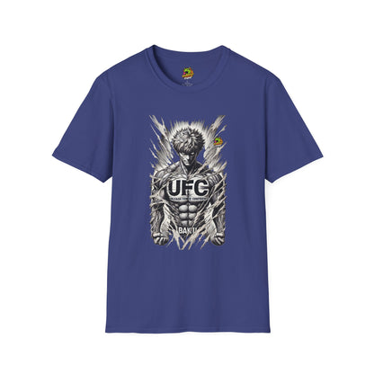 Baki - UFC T Shirt | Unleash Fierce Confidence | UFC Tee with Baki Anime T Shirt Inspiration - custom-made. limited stock. Order yours now and stand out with this exclusive piece!