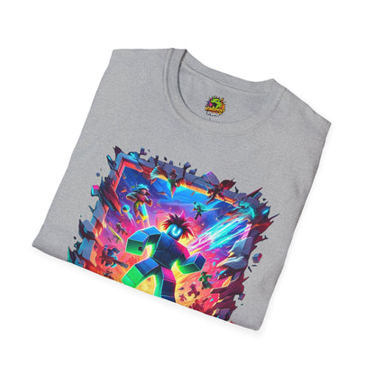 Cool Roblox T-Shirt for Boys & Girls | Roblox Avatar Tee | Roblox Game Shirt | Fun Roblox Clothing for Kids