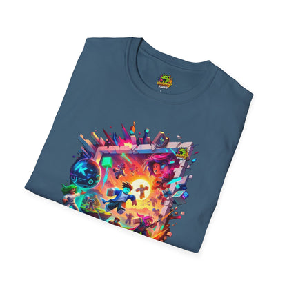 Unique Roblox Gamer T-Shirt for Boys & Girls | Roblox Graphic Tee | Roblox Inspired Shirt | Cool Gift for Roblox Players